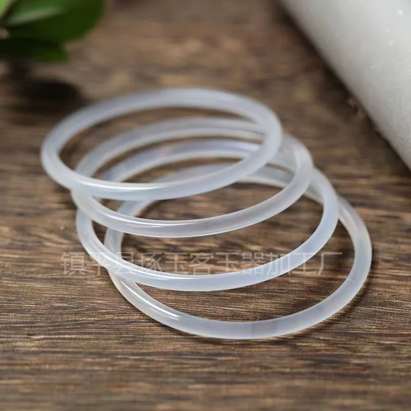 Natural 4MM thin style for girls, Dingdang , agate jade thread bracelet, chalcedony bracele
Natural 4MM thin style for girls, Dingdang , agate jade thread bracelet, chalcedony bracele