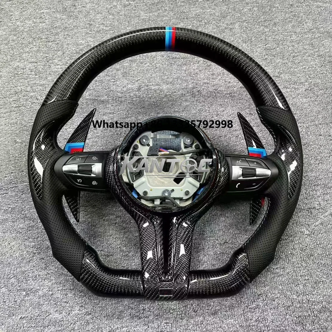 Luxury Sports Leather Steering Wheel for’BMW Models 3 4 Z4 G20 G22 X3 X6 X5 Car Accessories Modified Carbon Fiber Steering Wheel
Luxury Sports Leather Steering Wheel for’BMW Models 3 4 Z4 G20 G22 X3 X6 X5 Car Accessories Modified Carbon Fiber Steering Wheel