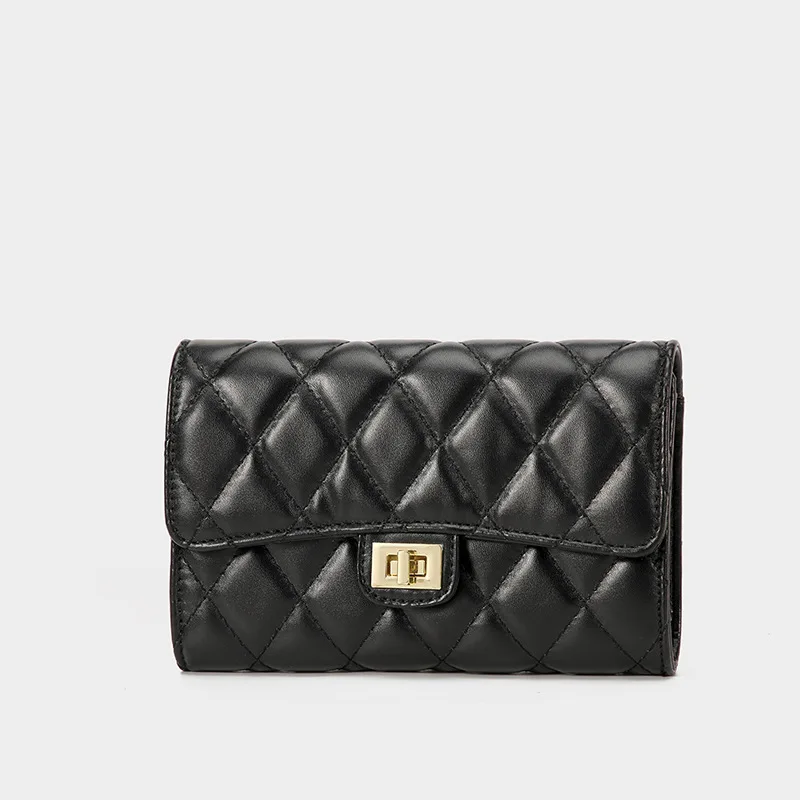 Women's Fashionable Large-Capacity Crossbody Bag Multi-Function Chain Diamond-Shaped Check Compact Slim Design Purse
Women's Fashionable Large-Capacity Crossbody Bag Multi-Function Chain Diamond-Shaped Check Compact Slim Design Purse