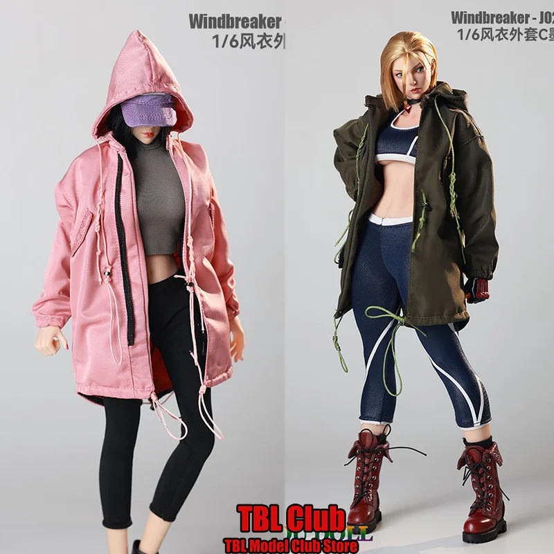 JO25X-10 A/B/C/D/E масштаб 1/6, женская одежда, ветровка, разноцветная свободная рабочая одежда, пальто с капюшоном для 12-дюймовой фигурки солдата
JO25X-10 A/B/C/D/E масштаб 1/6, женская одежда, ветровка, разноцветная свободная рабочая одежда, пальто с капюшоном для 12-дюймовой фигурки солдата