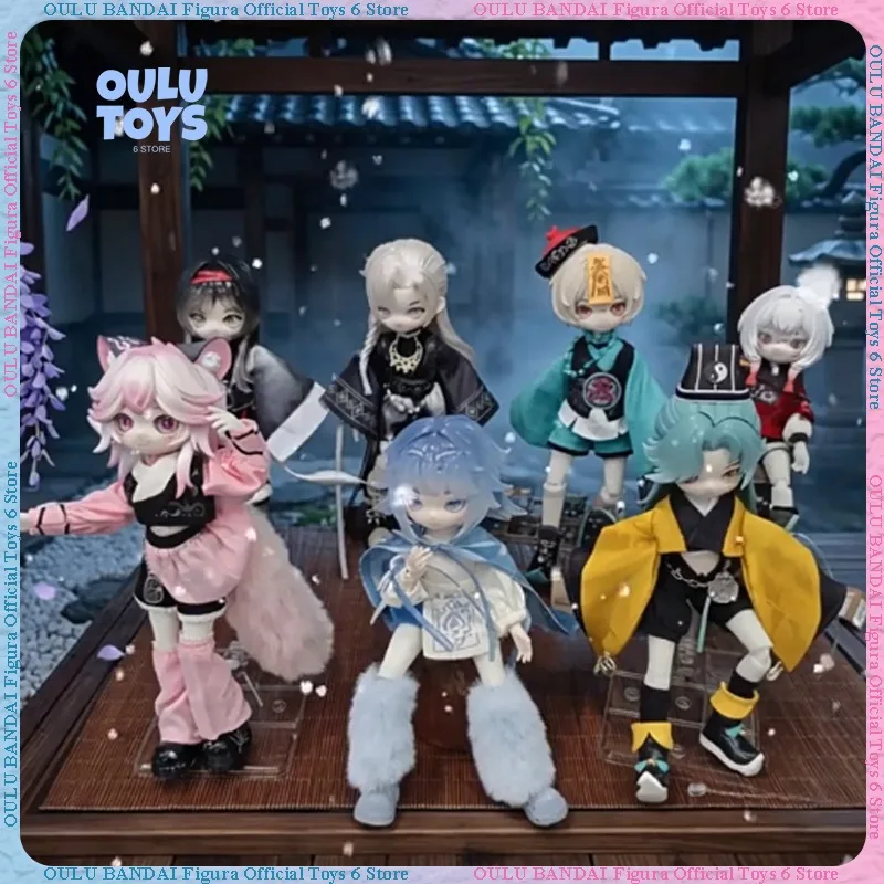 Authentic Happy Engine Youming Yexinglu Series 1/8 Scale BJD Blind Box Poseable Action Figure Collectible Art Toy Gift Ornament
Authentic Happy Engine Youming Yexinglu Series 1/8 Scale BJD Blind Box Poseable Action Figure Collectible Art Toy Gift Ornament