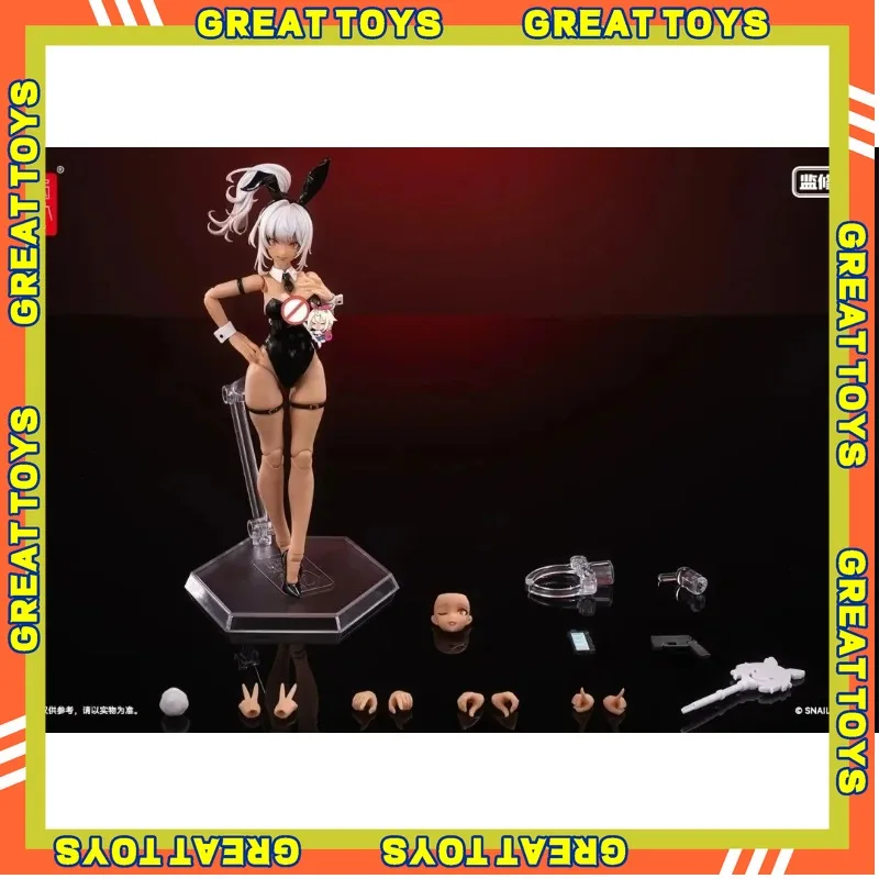 В наличии: Фигурки Aileen Black Special Snail Shell RA-01B, 6 дюймов, 1/12 масштаб, серия Rabbit Girl Whirlwind Rabbit Locomotive
В наличии: Фигурки Aileen Black Special Snail Shell RA-01B, 6 дюймов, 1/12 масштаб, серия Rabbit Girl Whirlwind Rabbit Locomotive