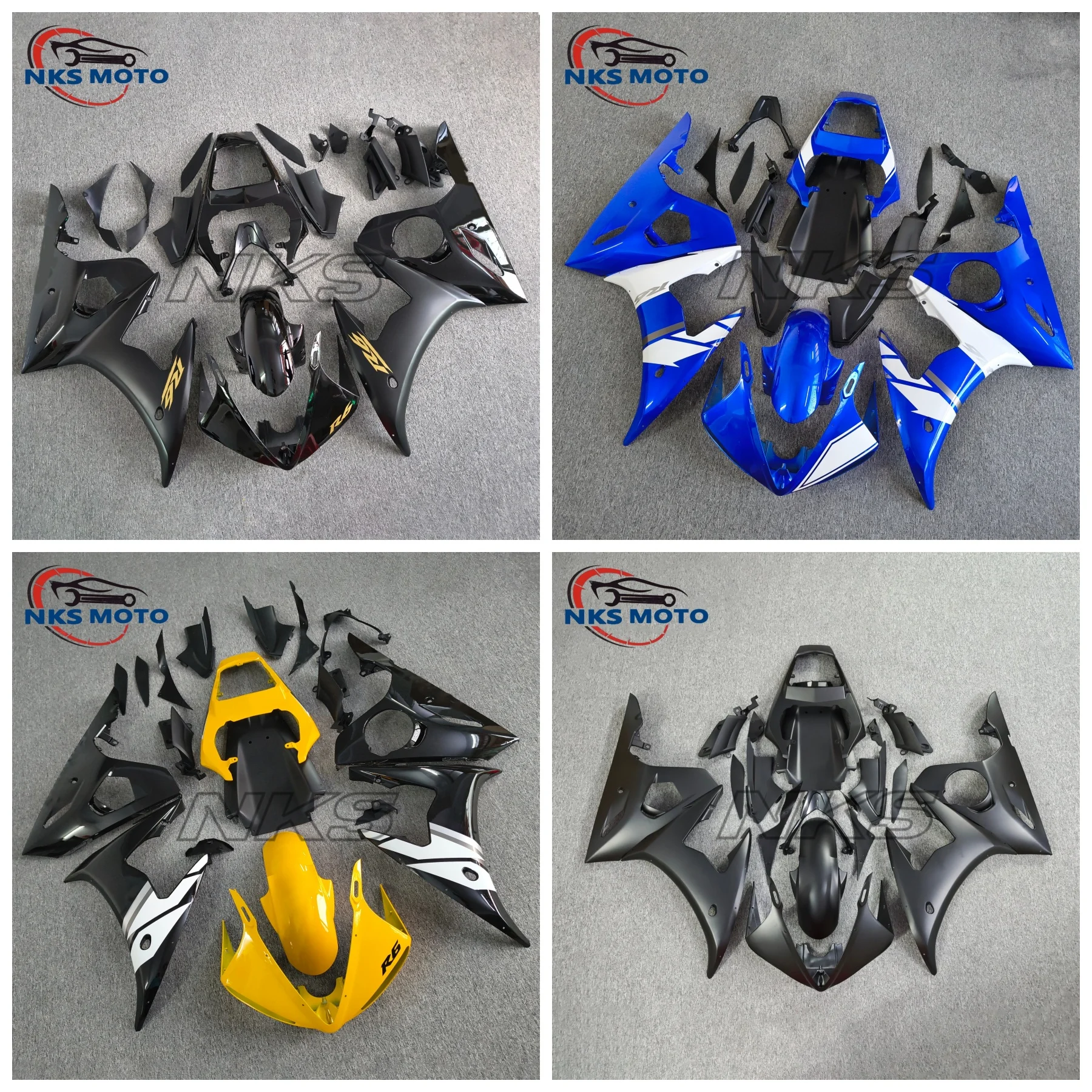 ABS Plastic Cowling Bodywork Shell Body Frame Full Fairing Kit For YAMAHA Yamaha YZF-R6 2003-2005 Red Black 2004
ABS Plastic Cowling Bodywork Shell Body Frame Full Fairing Kit For YAMAHA Yamaha YZF-R6 2003-2005 Red Black 2004