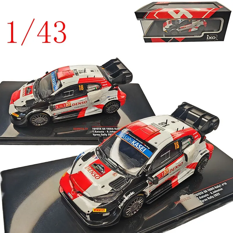 IXO Diecast 1/43 Scale Toyota GR Yaris Rally1 #18 2022 Monte Carlo Rally Car Specifications Alloy Car Model Toys for Boys Gift
IXO Diecast 1/43 Scale Toyota GR Yaris Rally1 #18 2022 Monte Carlo Rally Car Specifications Alloy Car Model Toys for Boys Gift