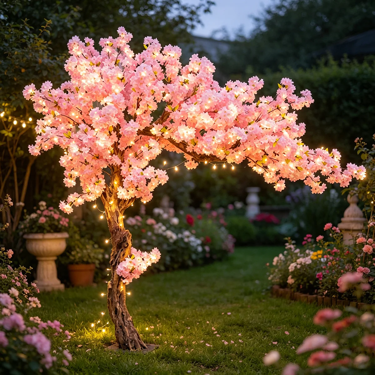 Pink Peach Blossom Wishing Tree Artificial Cherry Blossom Tree Home Decor Accent with Lifelike Blooms for Wedding
Pink Peach Blossom Wishing Tree Artificial Cherry Blossom Tree Home Decor Accent with Lifelike Blooms for Wedding