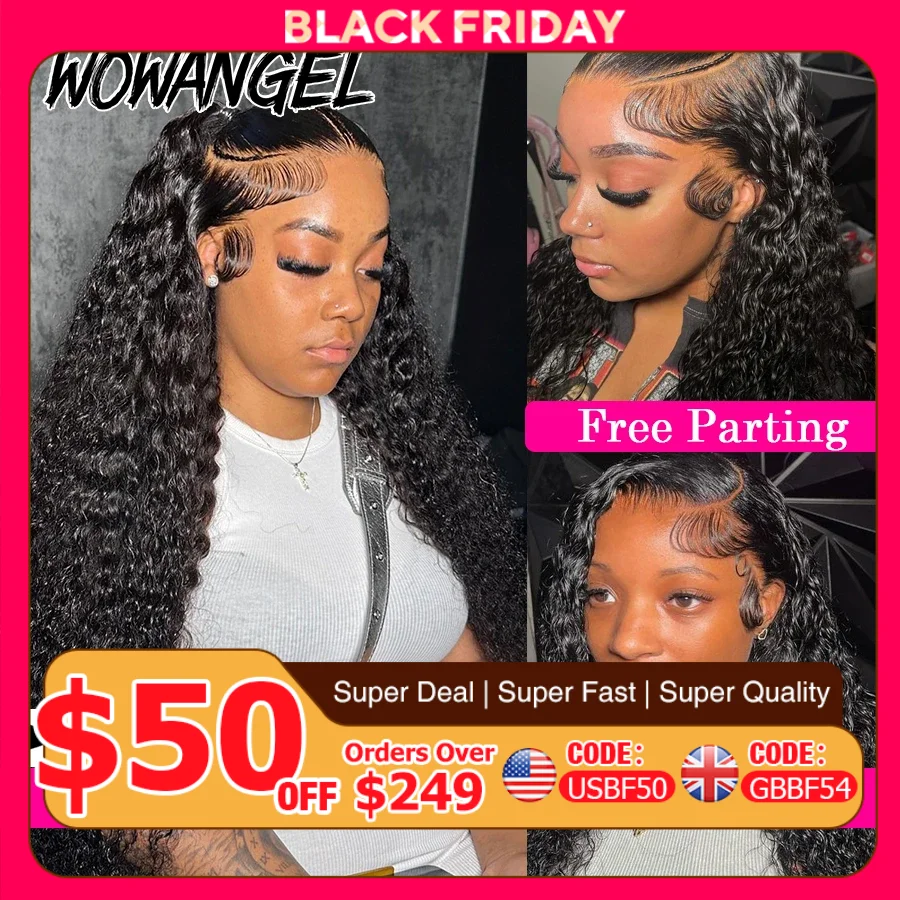 Natural Wave 13x6 HD Lace Frontal Wig 100% Human Hair Wig For Women Loose Curly Hair HD Invisible Full Frontal Natural Black Wig
Natural Wave 13x6 HD Lace Frontal Wig 100% Human Hair Wig For Women Loose Curly Hair HD Invisible Full Frontal Natural Black Wig