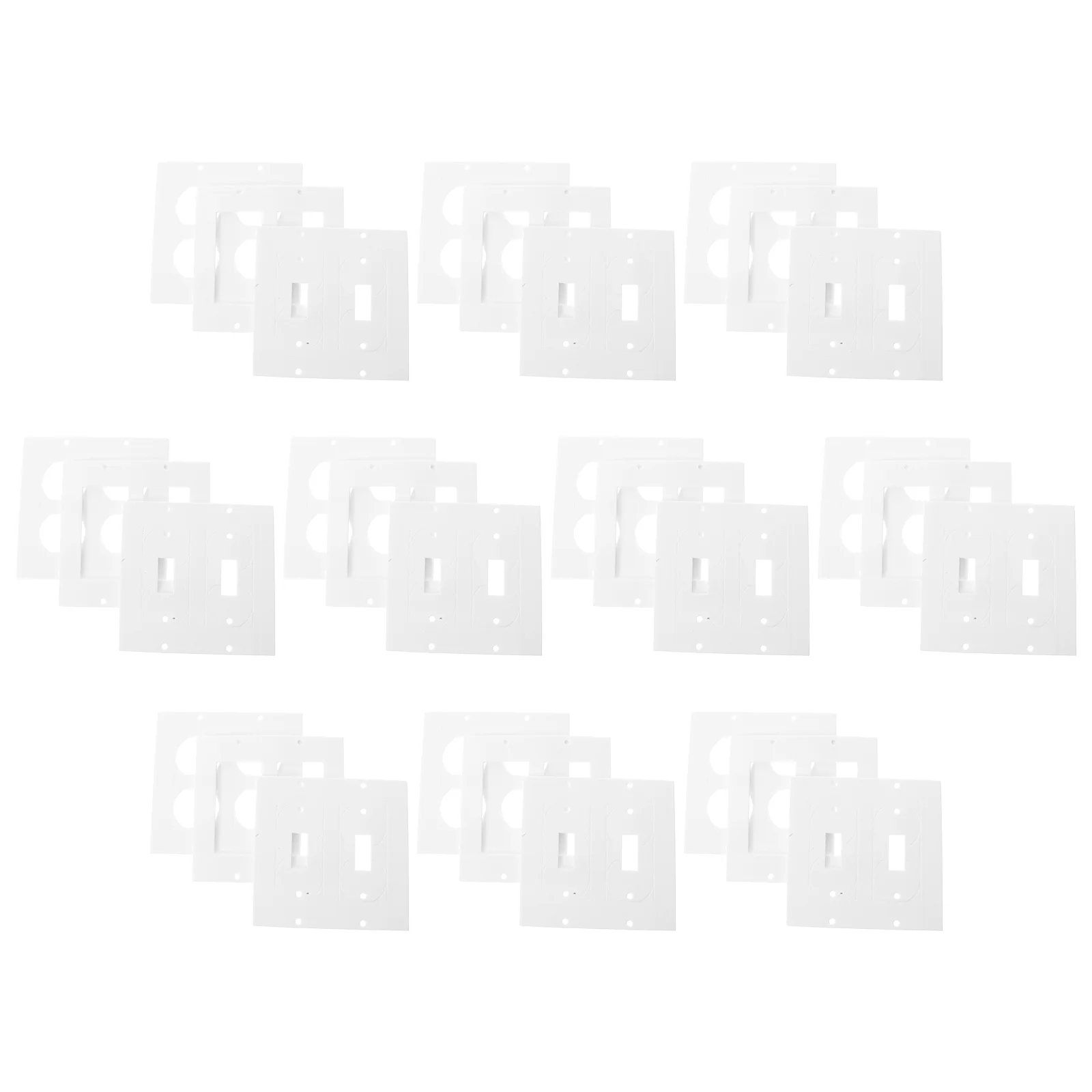30 Pcs Socket Insulation Gasket Wall Plates for Electrical Outlets Covers Mat Sealers Pads Silica Gel
30 Pcs Socket Insulation Gasket Wall Plates for Electrical Outlets Covers Mat Sealers Pads Silica Gel