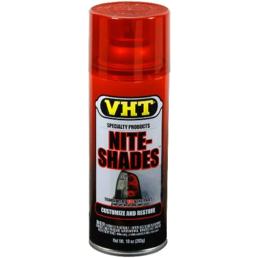 SP888-6PK Nite-Shades Lens Cover Coating Red Spray Paint 10 oz Aerosol Can 6 Pack for Automotive Lens Protection
SP888-6PK Nite-Shades Lens Cover Coating Red Spray Paint 10 oz Aerosol Can 6 Pack for Automotive Lens Protection