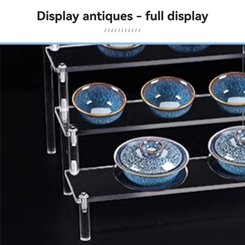 ABWP-Acrylic 4-Tier Step Display Rack For Place Figures, Dolls, Anime, Jewelry, And Cosmetics 40X27.2X20cm
ABWP-Acrylic 4-Tier Step Display Rack For Place Figures, Dolls, Anime, Jewelry, And Cosmetics 40X27.2X20cm