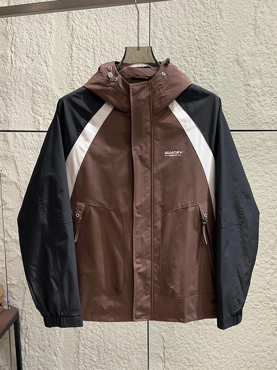 H-Series Men's Outdoor Sporty Jacket with Color Block Design And Hood Spring Autumn Standard Fit Polyester Fiber Long Sleeve ...
H-Series Men's Outdoor Sporty Jacket with Color Block Design And Hood Spring Autumn Standard Fit Polyester Fiber Long Sleeve ...