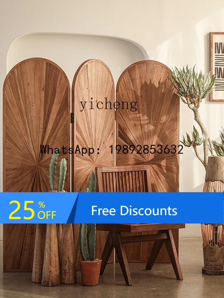 x1 Old Elm Wood Partition for Homestay Living Room Foldable Vintage Solid Wood Office Entrance Door Screen
x1 Old Elm Wood Partition for Homestay Living Room Foldable Vintage Solid Wood Office Entrance Door Screen