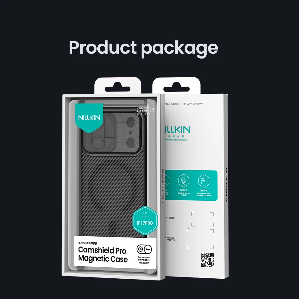 Nillkin For iPhone 17 Pro Max / 17 / Air Case Magnetic Hard PC CamShield Pro Camera Slide Magsafe Back Cover For iPhone Air
Nillkin For iPhone 17 Pro Max / 17 / Air Case Magnetic Hard PC CamShield Pro Camera Slide Magsafe Back Cover For iPhone Air