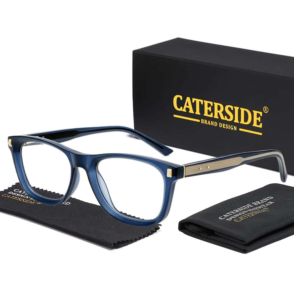 CATERSIDE Men's Fashion Glasses Frame Women's Square Frame Computer Reading Anti-Blue Light Glasses Daily Decorative Eyewear
CATERSIDE Men's Fashion Glasses Frame Women's Square Frame Computer Reading Anti-Blue Light Glasses Daily Decorative Eyewear