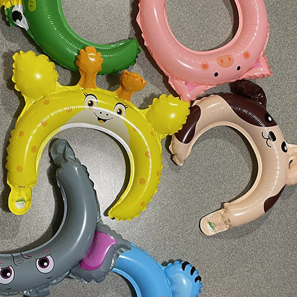 12Pc Zoo Animal Inflatable Headbands Wildlife Balloon Hair Hoop Forest Safari Farm Animals Jungle Theme Birthday Party Supplies
12Pc Zoo Animal Inflatable Headbands Wildlife Balloon Hair Hoop Forest Safari Farm Animals Jungle Theme Birthday Party Supplies