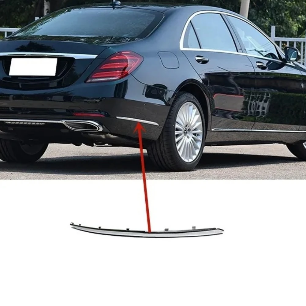 Хромированная Декоративная полоса для переднего бампера Mercedes Benz S-Class W223 2021-2023 
Хромированная Декоративная полоса для переднего бампера Mercedes Benz S-Class W223 2021-2023