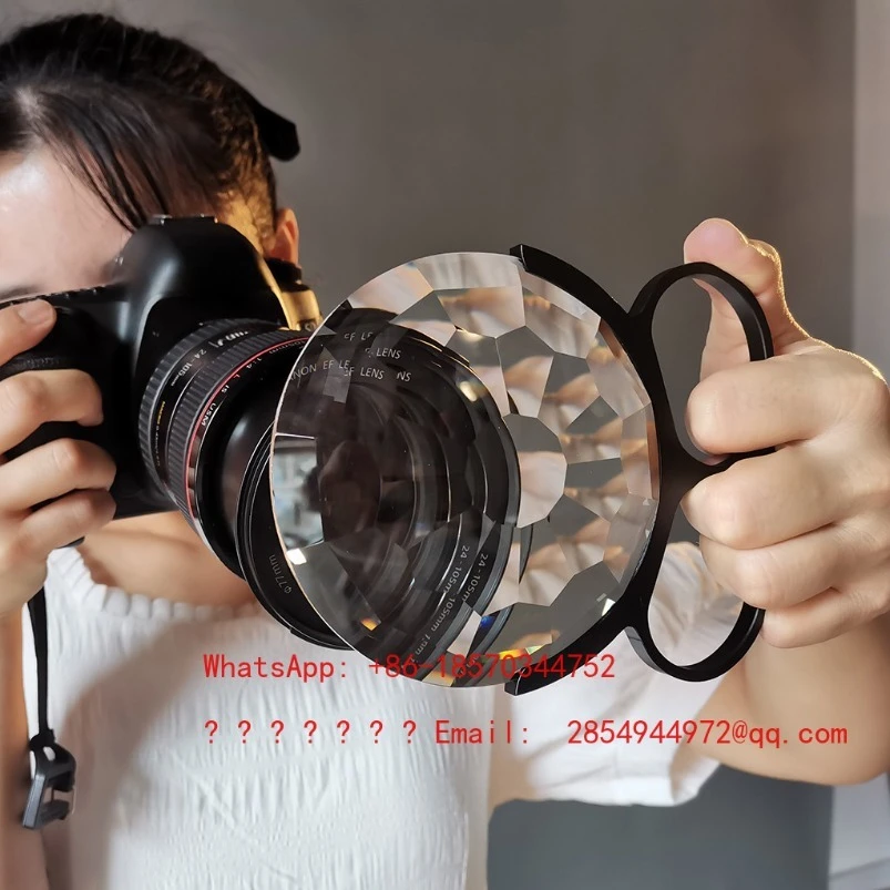 100Mm Handheld Kaleidoscope Special Effects Filter SLR Camera Lens Accessories
100Mm Handheld Kaleidoscope Special Effects Filter SLR Camera Lens Accessories