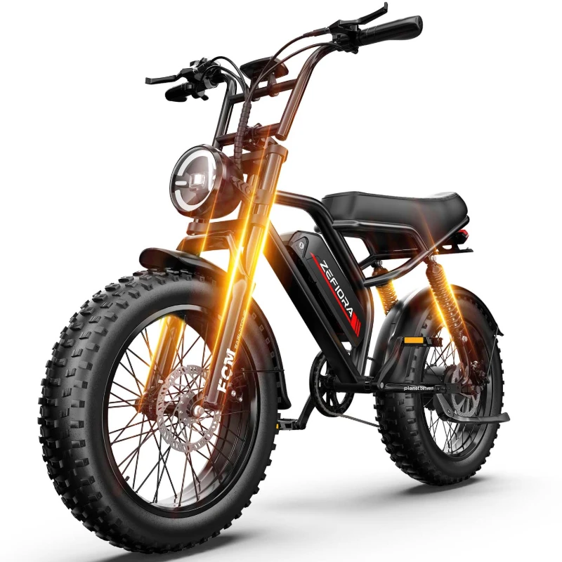 Zefiora V12 All Terrain Electric Bicycle 800w Peak Motor 20 Inches 48v Comes With A Mobile Phone Holder/lock,Free Local Shipping
Zefiora V12 All Terrain Electric Bicycle 800w Peak Motor 20 Inches 48v Comes With A Mobile Phone Holder/lock,Free Local Shipping