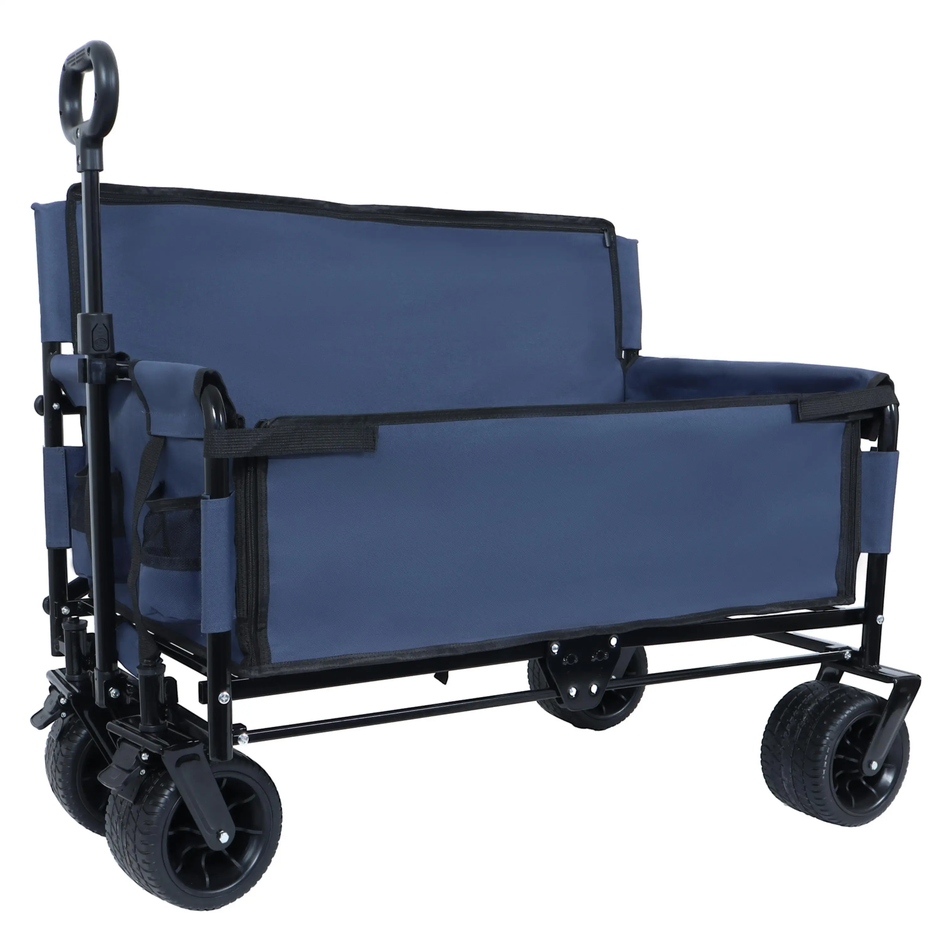 Convertible Folding Wagon with Bench Seat 500lb Heavy-Duty 180L All-Terrain for Camping Beach Garden
Convertible Folding Wagon with Bench Seat 500lb Heavy-Duty 180L All-Terrain for Camping Beach Garden