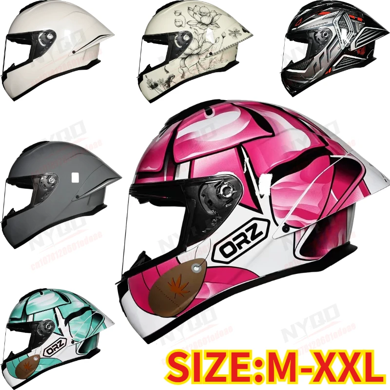 ORZ-R50S Full Face Motorcycle Helmet ABS Shell DOT Certified Windproof Unisex Street Bike
ORZ-R50S Full Face Motorcycle Helmet ABS Shell DOT Certified Windproof Unisex Street Bike