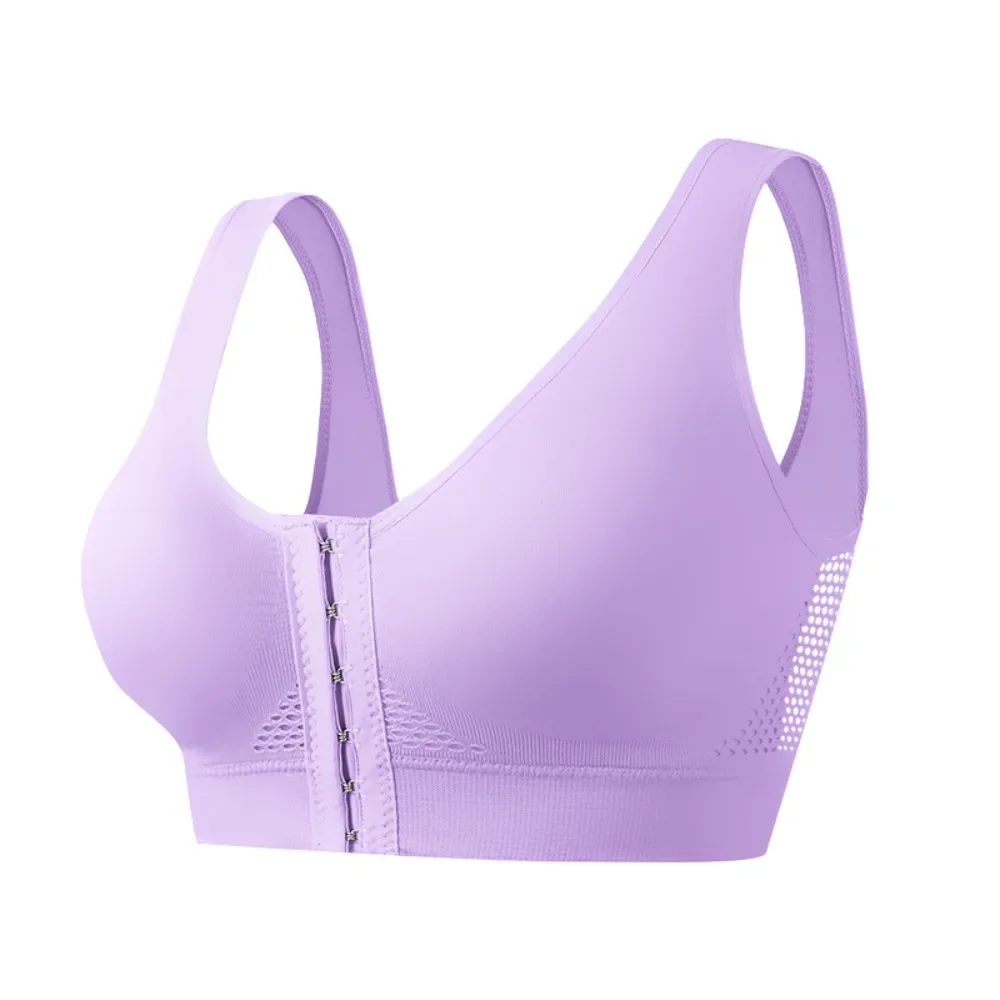 Gathered Breasts Front Buckle Wireless Deep V Bra Shockproof Underwear Push Up Bra Lingerie Mesh Hollow Big Cup Bra Yoga
Gathered Breasts Front Buckle Wireless Deep V Bra Shockproof Underwear Push Up Bra Lingerie Mesh Hollow Big Cup Bra Yoga