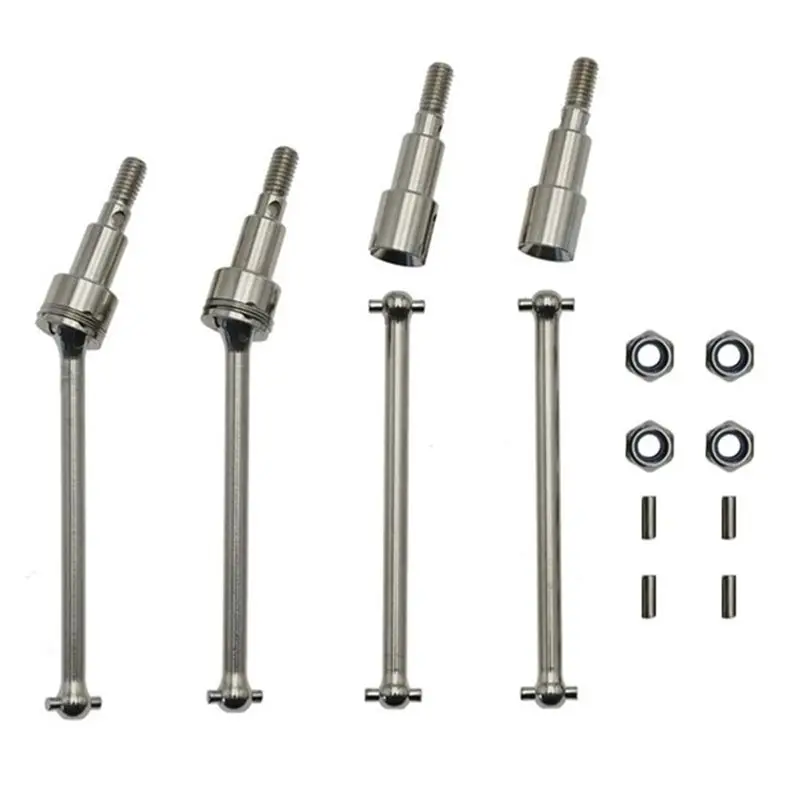 BEDW-Metal Front And Rear CVD Driveshaft For SCY 16101 16102 16103 16201 Pro 1/16 Brushless RC Car Upgrade Parts
BEDW-Metal Front And Rear CVD Driveshaft For SCY 16101 16102 16103 16201 Pro 1/16 Brushless RC Car Upgrade Parts