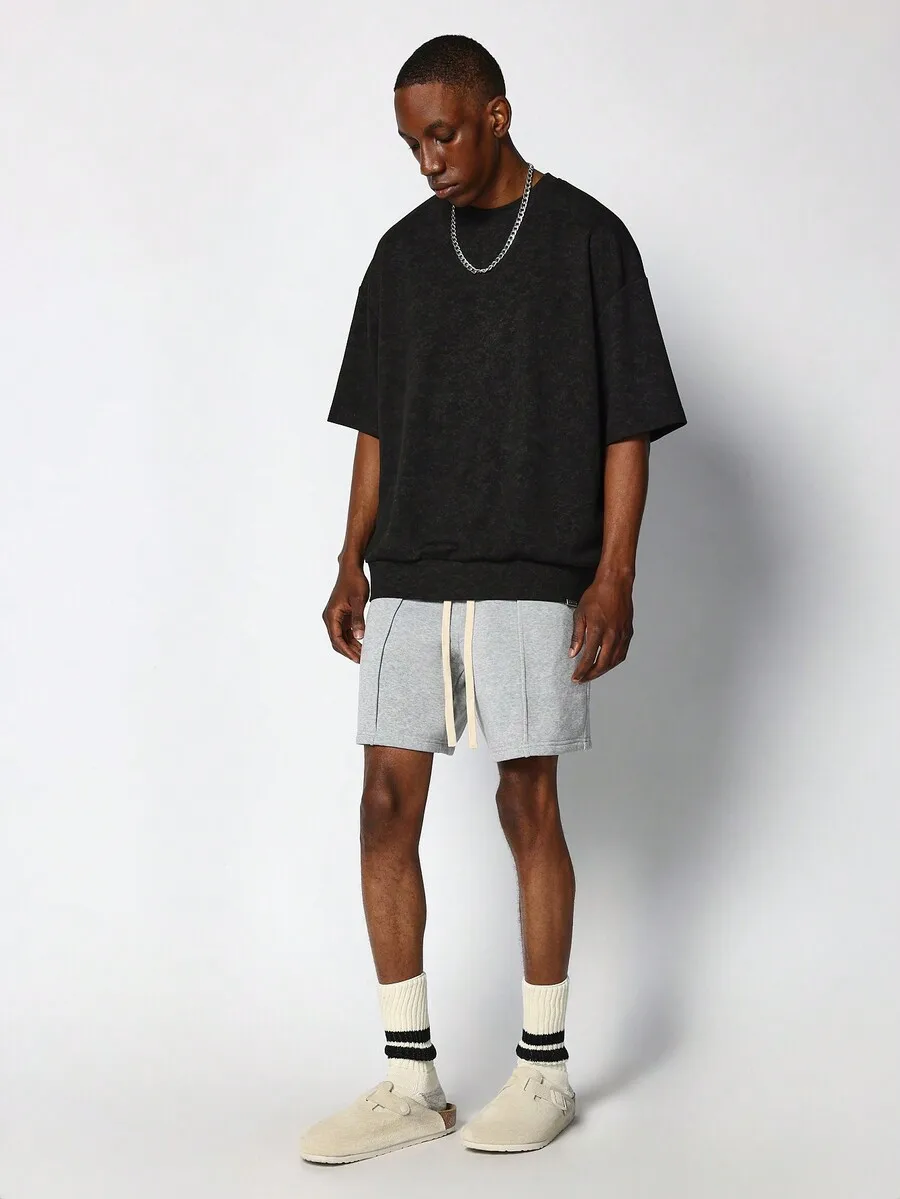 Loose-Fit Pleated Drop-Crotch Pull-On Shorts For Men Casual Style
Loose-Fit Pleated Drop-Crotch Pull-On Shorts For Men Casual Style
