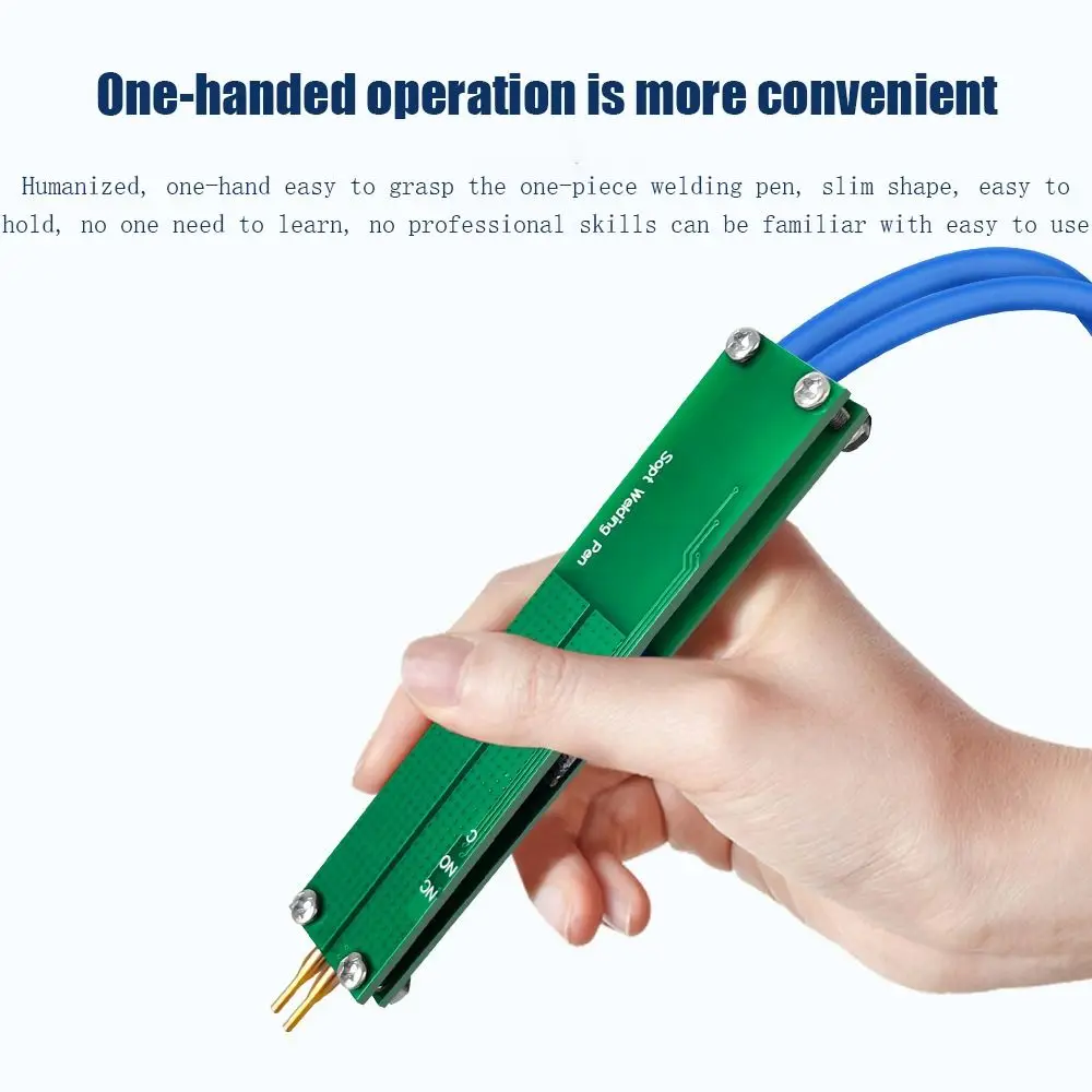 Adjustable Spot Welding Pen Antioxidant Handheld Welder Spot Welding Pin Fire Prevention for 18650 Battery DIY Solder Pin
Adjustable Spot Welding Pen Antioxidant Handheld Welder Spot Welding Pin Fire Prevention for 18650 Battery DIY Solder Pin