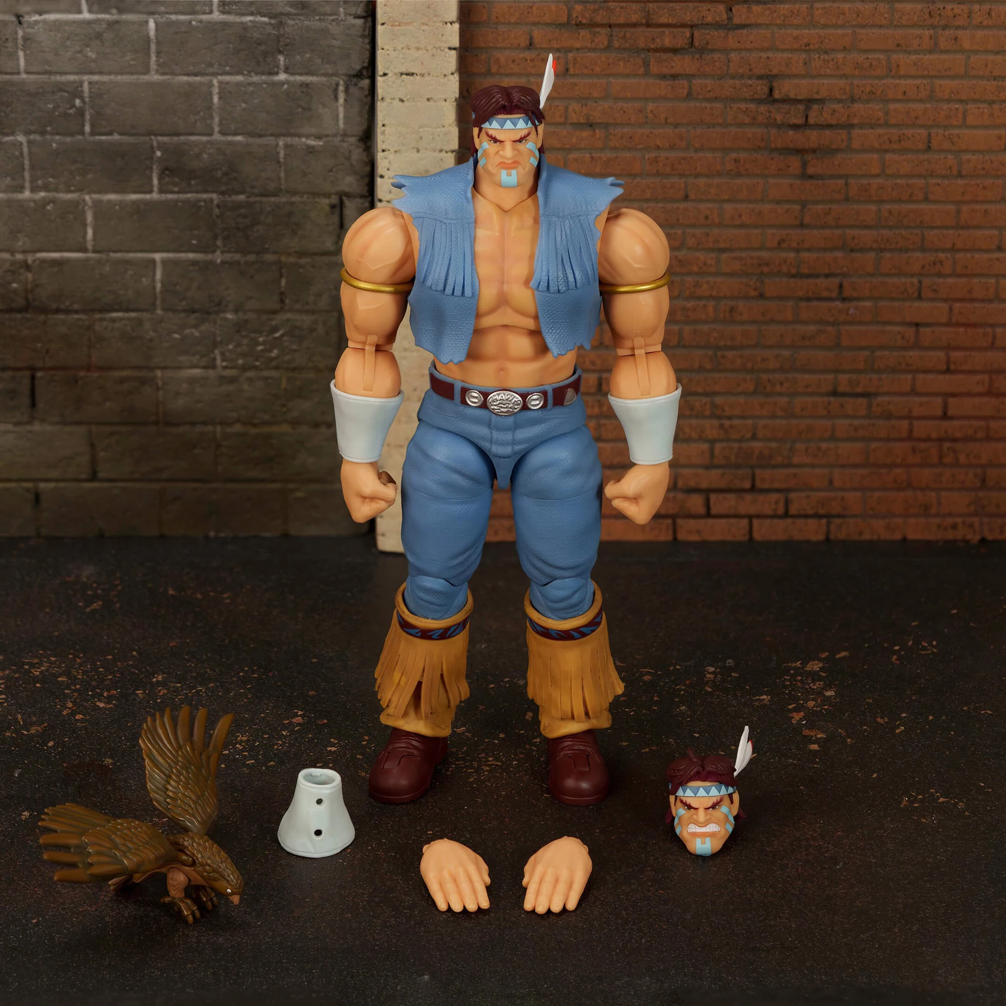 Фигурка Jada Toys Ultra Street Fighter II: The Final Challengers T. Hawk в масштабе 1/12, модель для сборки (гарараж-кит)
Фигурка Jada Toys Ultra Street Fighter II: The Final Challengers T. Hawk в масштабе 1/12, модель для сборки (гарараж-кит)