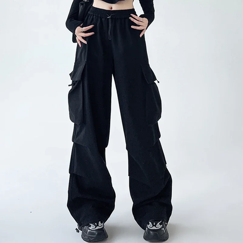 American Retro All Match Women Cargo Pants High Street Casual Baggy High Waist Trousers Female Spring Fall New Wide Leg Pants
American Retro All Match Women Cargo Pants High Street Casual Baggy High Waist Trousers Female Spring Fall New Wide Leg Pants
