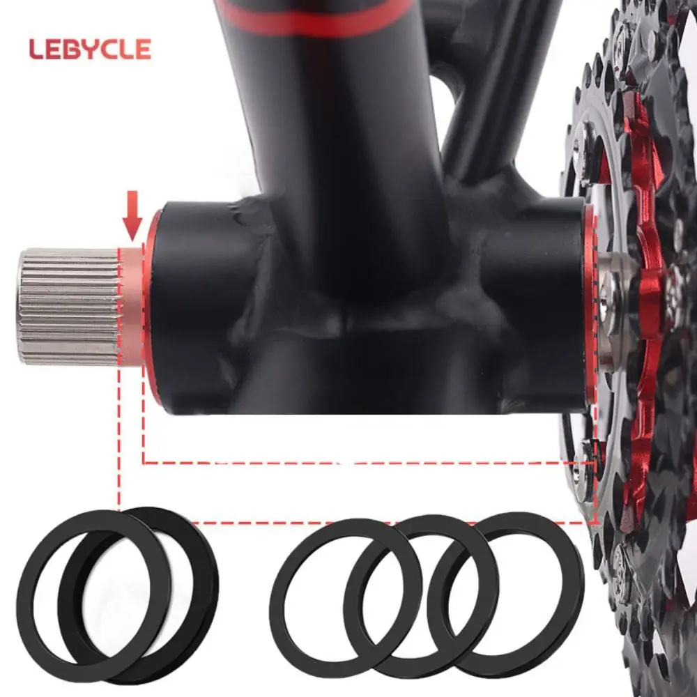 High Quality Aluminum Alloy Hollow Crankset Washers Black Bike Crank Cover Adjuster Kit Bicycle Accessories
High Quality Aluminum Alloy Hollow Crankset Washers Black Bike Crank Cover Adjuster Kit Bicycle Accessories