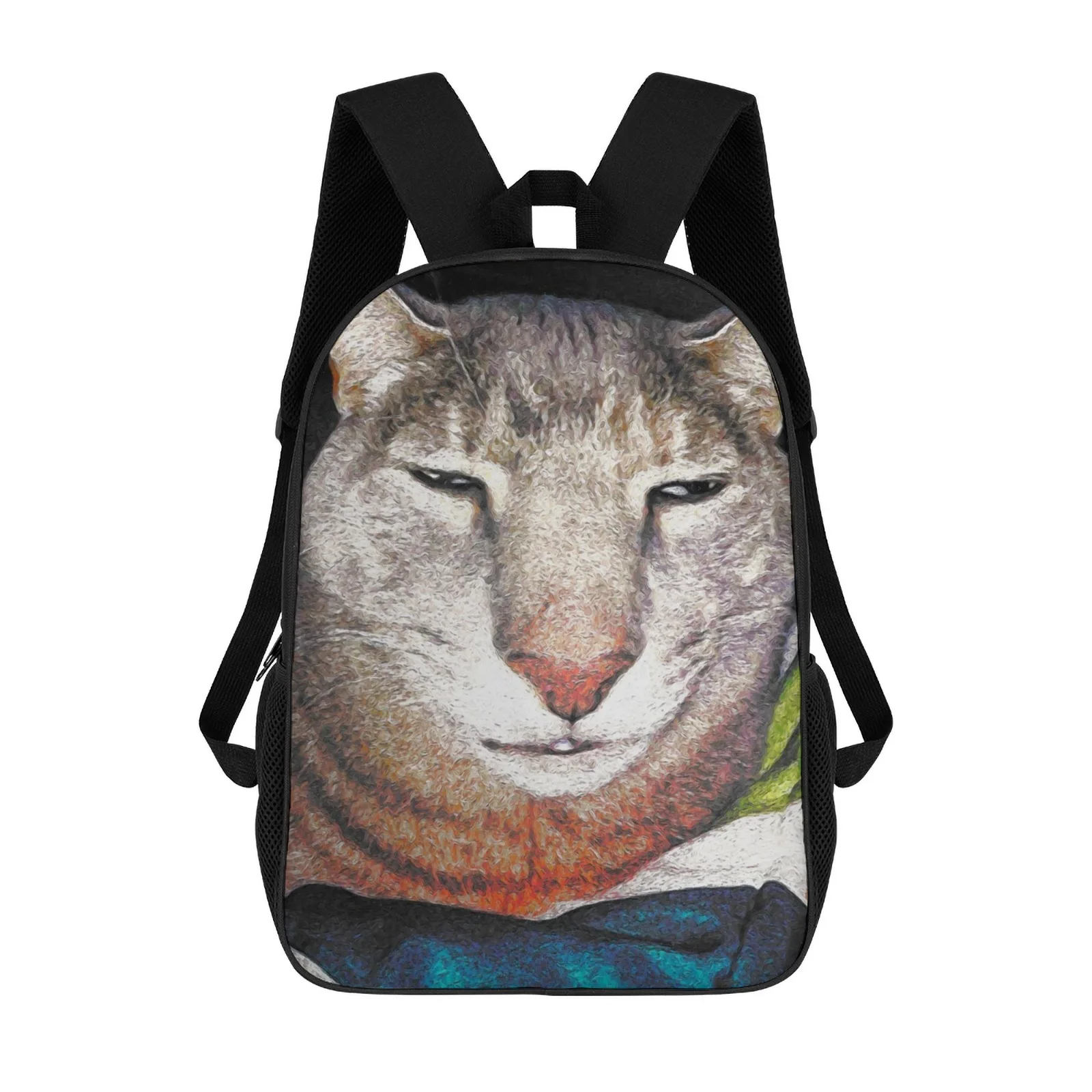 Сонный кот мем Mochila Escolar рюкзак на молнии с принтом сумка для книг обратно в школу 17-дюймовый школьный рюкзак сумка
Сонный кот мем Mochila Escolar рюкзак на молнии с принтом сумка для книг обратно в школу 17-дюймовый школьный рюкзак сумка