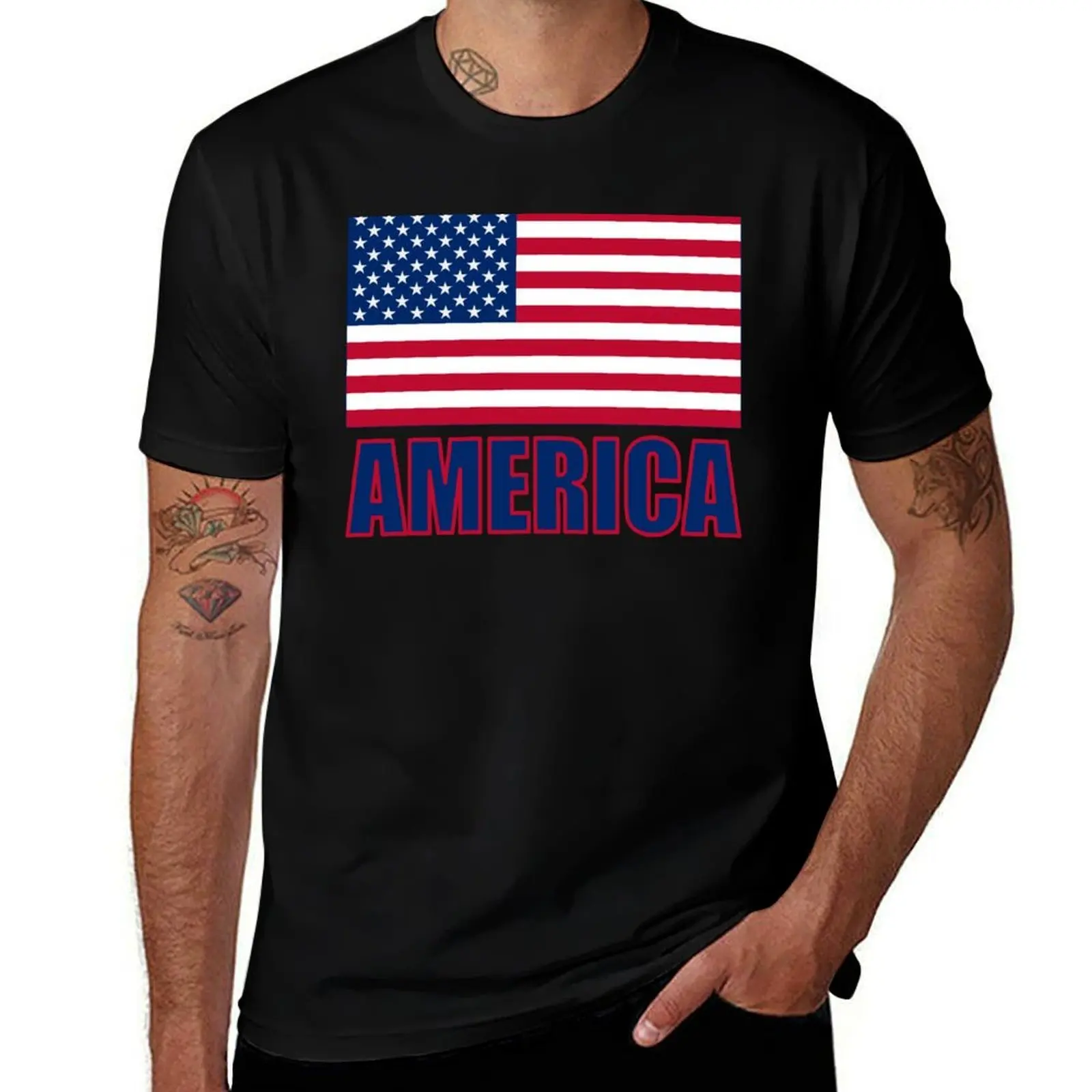 00070-11000-American Flag-America T-Shirt baggy shirts Blouse vintage t shirts oversized t shirt men 
00070-11000-American Flag-America T-Shirt baggy shirts Blouse vintage t shirts oversized t shirt men