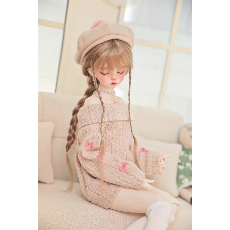 1/4 BJD Doll Dress One Shoulder Top Socks Beret Set Dolls Clothing Accessories (No Dolls) 
1/4 BJD Doll Dress One Shoulder Top Socks Beret Set Dolls Clothing Accessories (No Dolls)