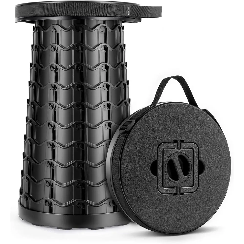 Adjustable Tall Collapsible Stool with Wide Seat for Outdoor Activities and Camping
Adjustable Tall Collapsible Stool with Wide Seat for Outdoor Activities and Camping