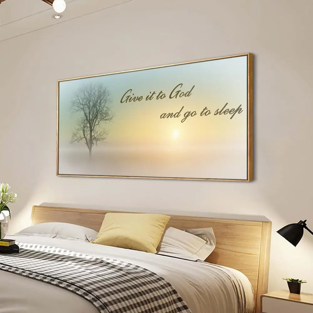 Natural Extra Framed Wall Art Of Misty Sunset & Tree Plant Picture For Bedroom Home Above Bed,Large White Country Wood Sign For
Natural Extra Framed Wall Art Of Misty Sunset & Tree Plant Picture For Bedroom Home Above Bed,Large White Country Wood Sign For