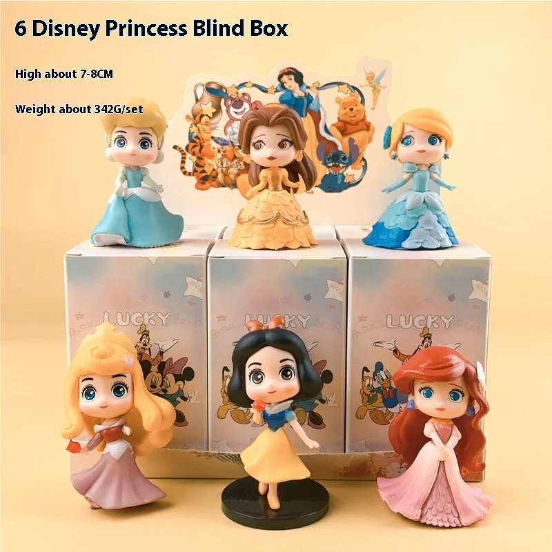 Disney Inspired Princess Collectible Figures - Fairy Tale Blind Box Set, Cute Pvc Models For Girls Gift/Desk Decor Birthday/Xmas
Disney Inspired Princess Collectible Figures - Fairy Tale Blind Box Set, Cute Pvc Models For Girls Gift/Desk Decor Birthday/Xmas