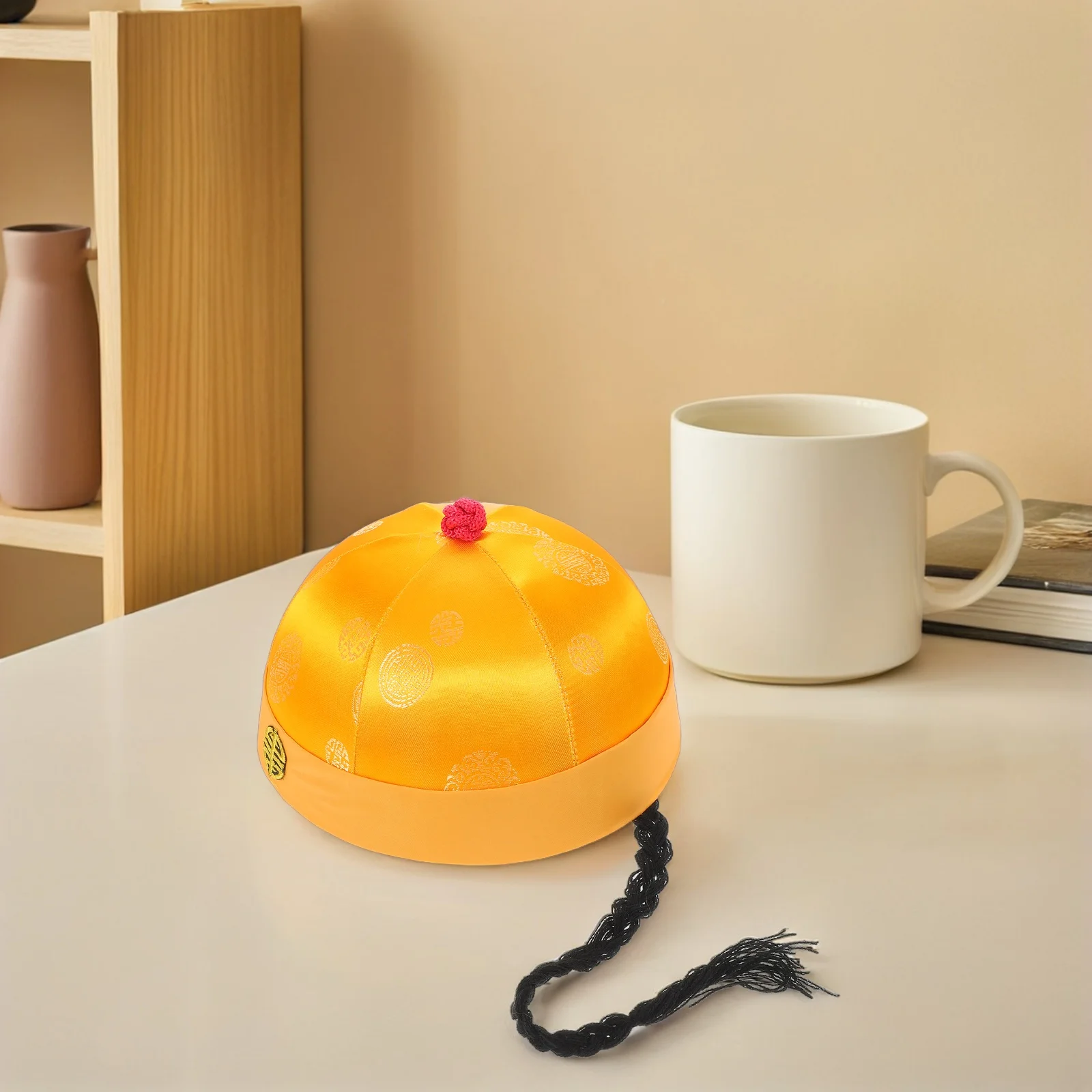 Costume Hat Ancient Chinese Hats Style Emperor Opera Props King Oriental Cap Yellow Boys Child
Costume Hat Ancient Chinese Hats Style Emperor Opera Props King Oriental Cap Yellow Boys Child