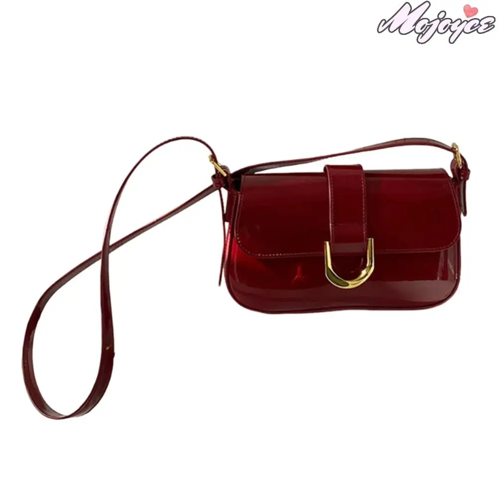Women Flap Satchel Bag Strap Adjustable Patent Leather Shoulder Bag Casual Retro Armpit Bag Crossbody Sling Bag Daily Dating Bag
Women Flap Satchel Bag Strap Adjustable Patent Leather Shoulder Bag Casual Retro Armpit Bag Crossbody Sling Bag Daily Dating Bag