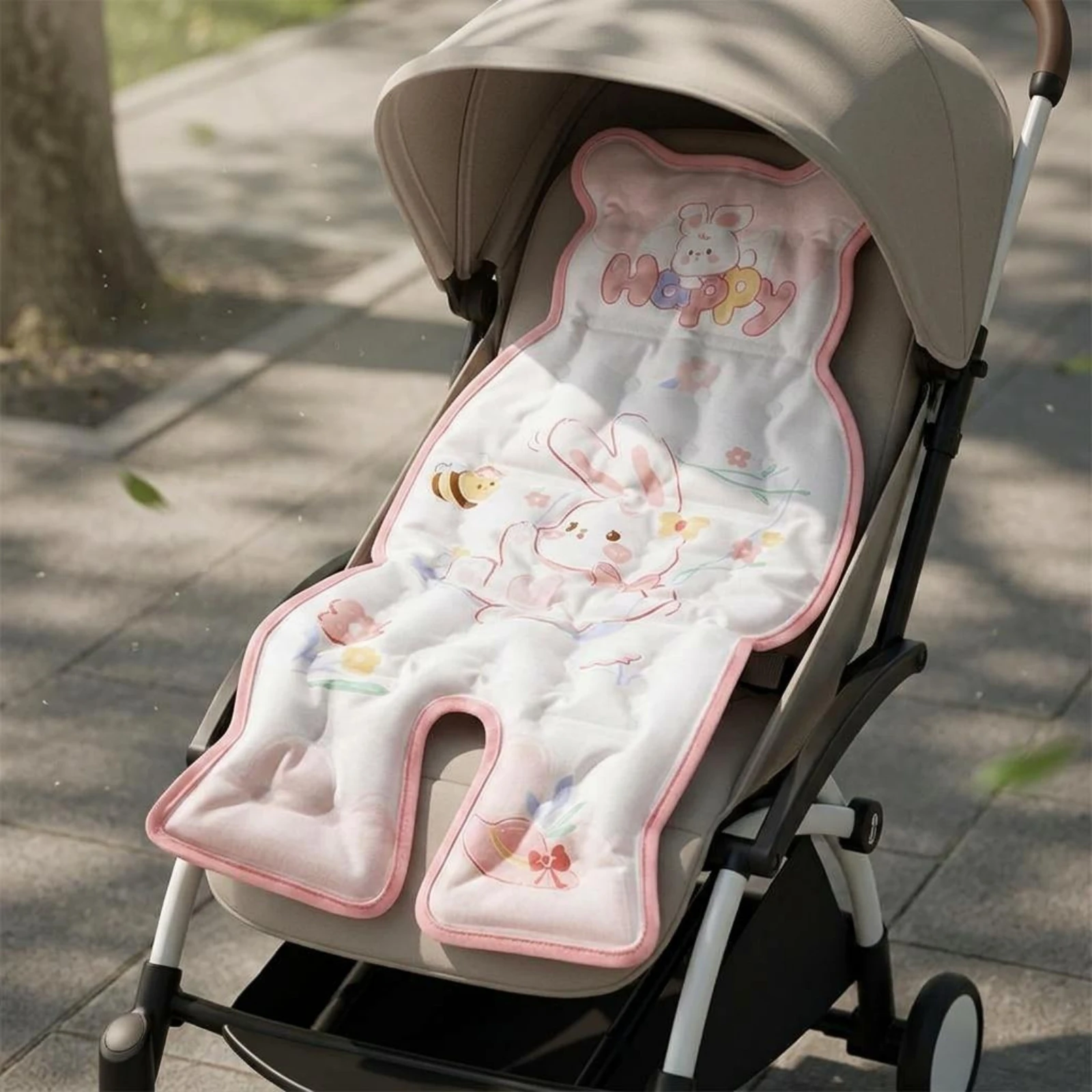 Stroller Seat Cushion Pad Padded Quilted Stroller Cushion Seat Liner Insert Removable Design Ergonomic Support
Stroller Seat Cushion Pad Padded Quilted Stroller Cushion Seat Liner Insert Removable Design Ergonomic Support