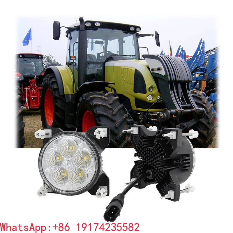 90mm LED Work Light With ECE EMC R10 Flood Beam 50W Led Working Lamp For Cla-as Ares 500 600 Series
90mm LED Work Light With ECE EMC R10 Flood Beam 50W Led Working Lamp For Cla-as Ares 500 600 Series