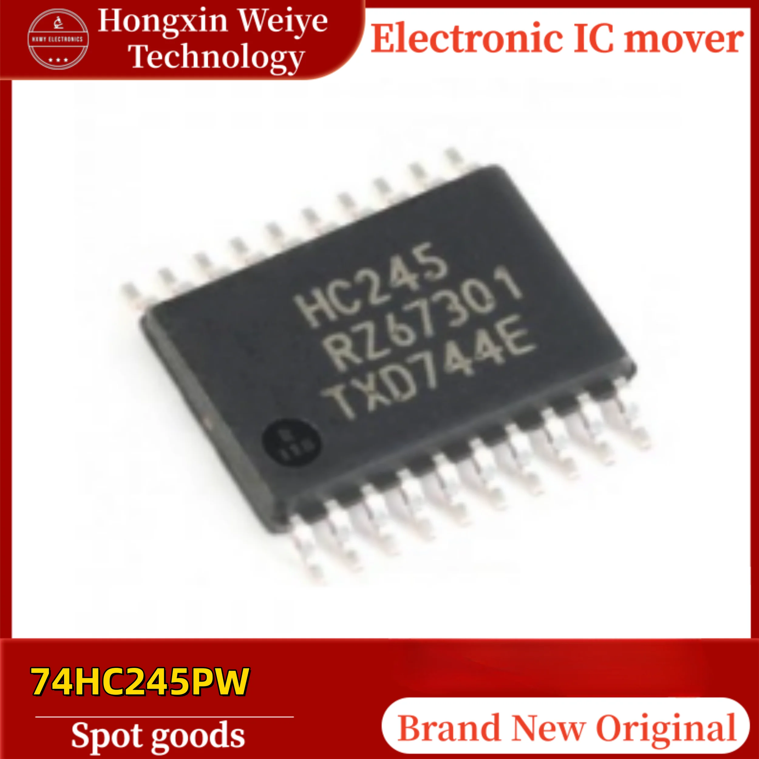 20/30 PCS 74HC245PW HC245 TSSOP-20 Bus Transceiver IC Chip Brand New In Stock
20/30 PCS 74HC245PW HC245 TSSOP-20 Bus Transceiver IC Chip Brand New In Stock