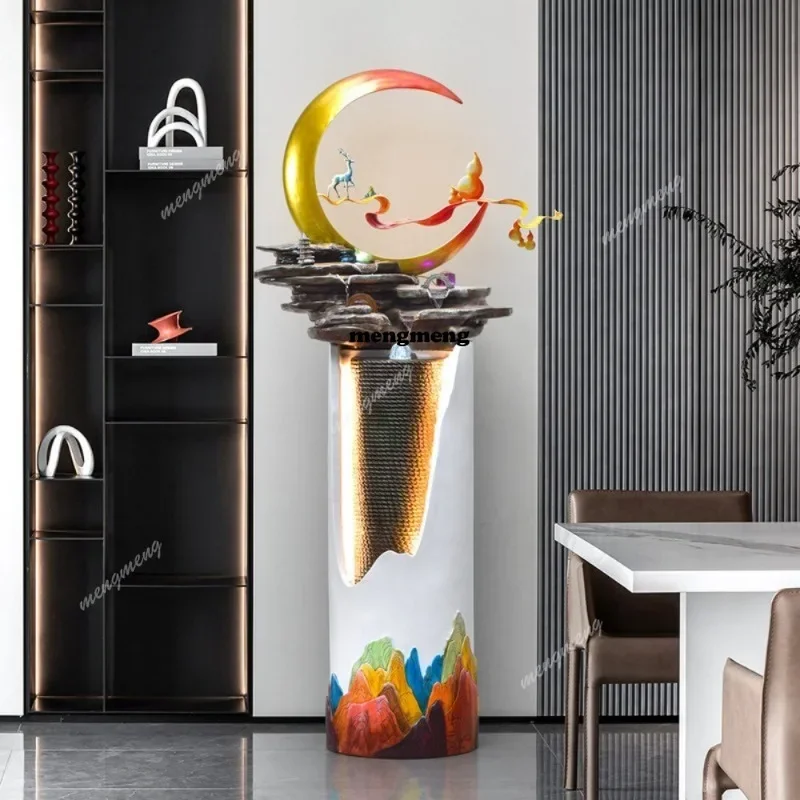 Y136 New Chinese Style Rockery Fountain Flowing Ornaments Circulation Living Room Floor Decoration
Y136 New Chinese Style Rockery Fountain Flowing Ornaments Circulation Living Room Floor Decoration