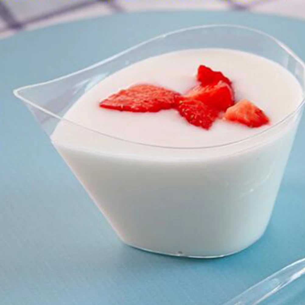 20pcs 120Ml Transparent Jelly Pudding Cups Mousse Dessert Containers Disposable Plastic Bowls For Ice Cream Yogurt Wedding Party
20pcs 120Ml Transparent Jelly Pudding Cups Mousse Dessert Containers Disposable Plastic Bowls For Ice Cream Yogurt Wedding Party