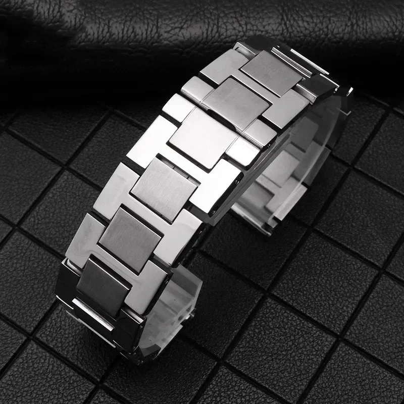 Твердый ремешок для часов из нержавеющей стали 316L для Cartier Tank Solo 16 мм, 17,5 мм, 20 мм, 23 мм, металлический ремешок для часов, браслет для наручных часов
Твердый ремешок для часов из нержавеющей стали 316L для Cartier Tank Solo 16 мм, 17,5 мм, 20 мм, 23 мм, металлический ремешок для часов, браслет для наручных часов