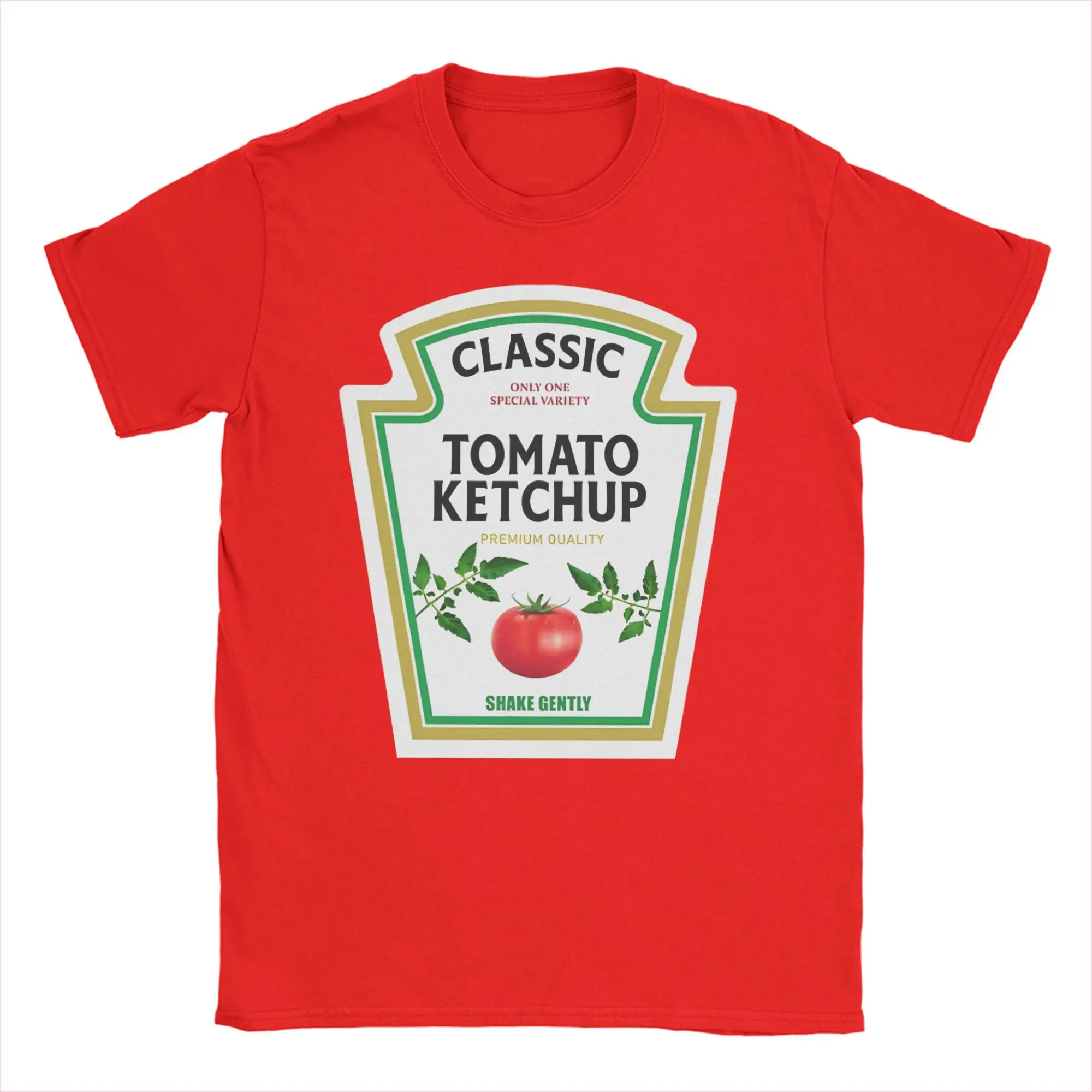 Men Women's Classic Ketchup Dipping Sauce T Shirts Cotton Tops Vintage Short Sleeve Crewneck Tees Summer T-Shirts
Men Women's Classic Ketchup Dipping Sauce T Shirts Cotton Tops Vintage Short Sleeve Crewneck Tees Summer T-Shirts
