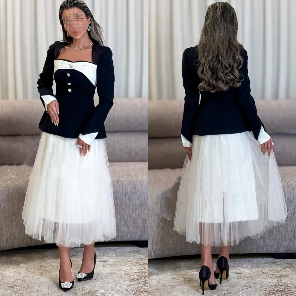 Customized Fashion Classic Jersey Pleat Button A-line Square Neck Midi Dresses Bespoke Occasion Dresses Exquisite High Quality
Customized Fashion Classic Jersey Pleat Button A-line Square Neck Midi Dresses Bespoke Occasion Dresses Exquisite High Quality