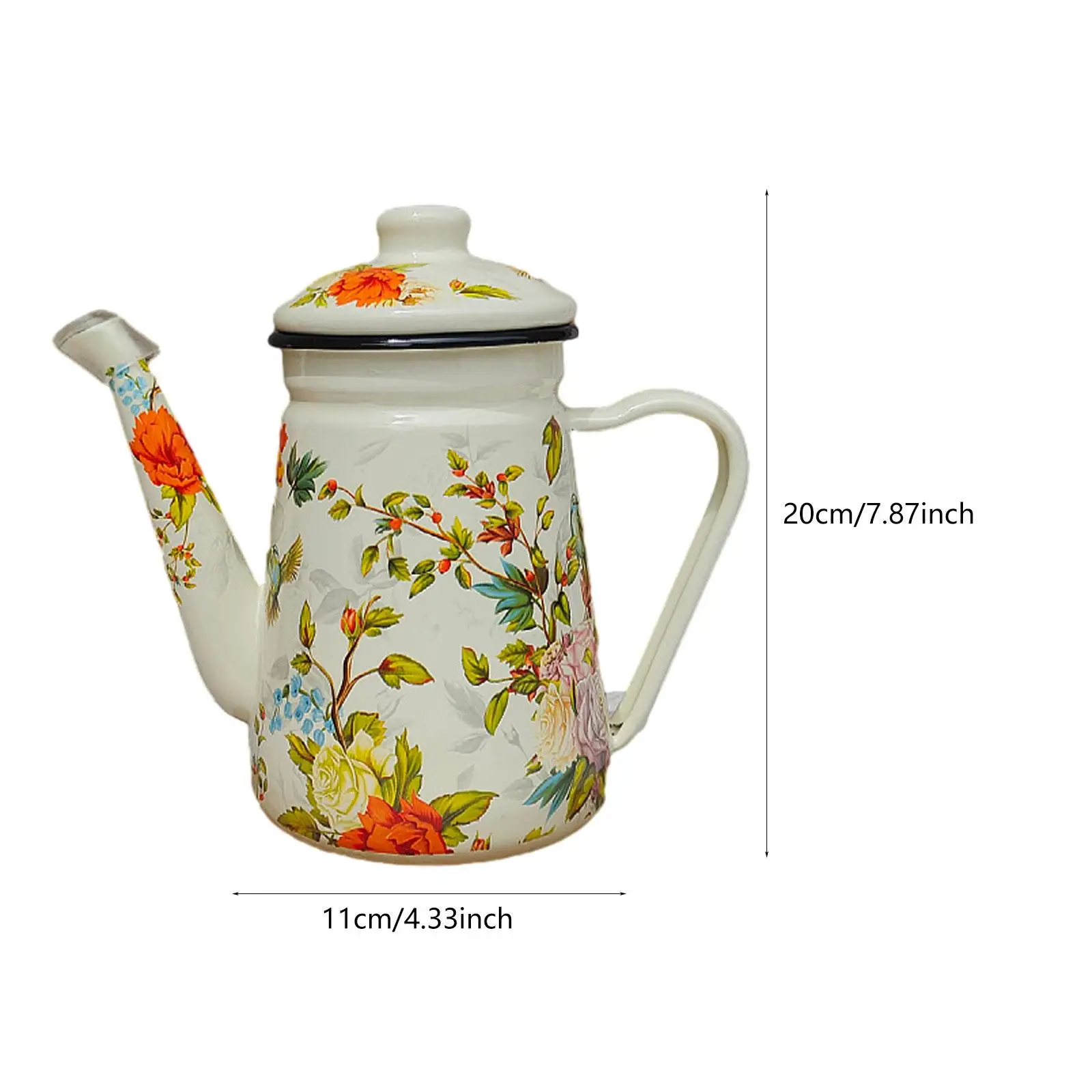 Enamel Teapot Comfortable Grip Juice Jar Multifunctional Drinkware Water Kettle for Kitchen Restaurant Household Coffee Beer
Enamel Teapot Comfortable Grip Juice Jar Multifunctional Drinkware Water Kettle for Kitchen Restaurant Household Coffee Beer
