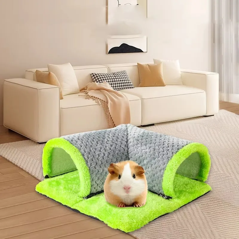 10pcs Plush Hamsters Playing Tunnels Winter Warm Cage for Guinea Pig Squirrel Rabbit Chinchilla Sugar Glider Small Pet Accessori
10pcs Plush Hamsters Playing Tunnels Winter Warm Cage for Guinea Pig Squirrel Rabbit Chinchilla Sugar Glider Small Pet Accessori