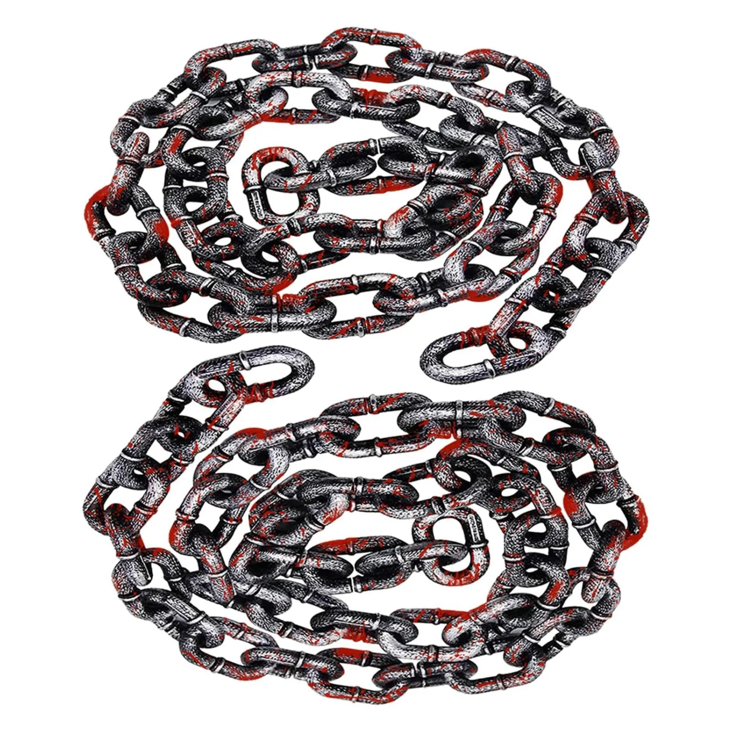 1.8m Bloody Halloween Plastic Chain Fake Chain Costume Prop Creepy Scary Haunted House Decor Horrored Themed Party Decoration
1.8m Bloody Halloween Plastic Chain Fake Chain Costume Prop Creepy Scary Haunted House Decor Horrored Themed Party Decoration