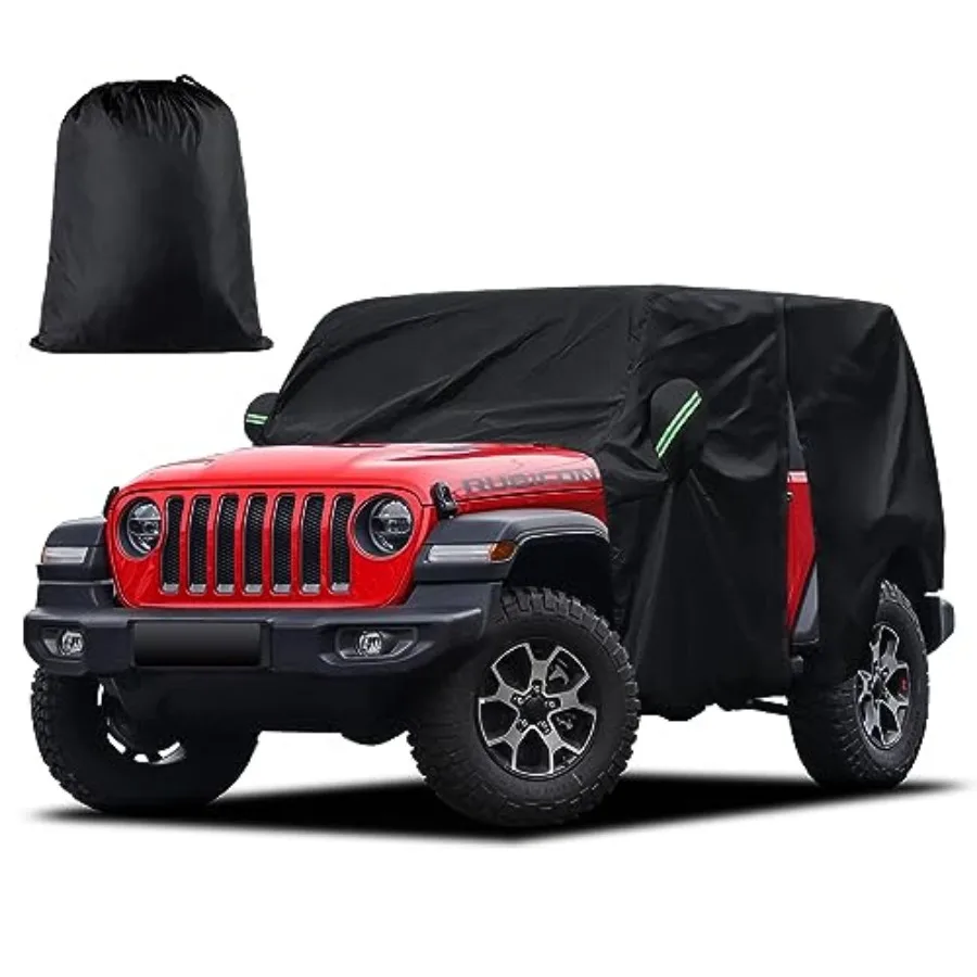 Cab Cover for Jeep Wrangler 2 Door 1987-2025 and Top Off, Waterproof Jeep Wrangler Rain Covers 2 Door with Driver Door Zipper A
Cab Cover for Jeep Wrangler 2 Door 1987-2025 and Top Off, Waterproof Jeep Wrangler Rain Covers 2 Door with Driver Door Zipper A